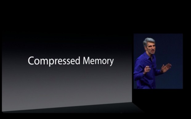 Compressed Memory soll Macs schneller machen. (Apple/Screenshot: Golem.de)